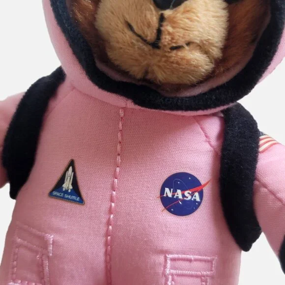 Kennedy Space Center NASA Teddy 7” Bear Plush Astronaut Pink Space Suit … - Picture 3 of 9